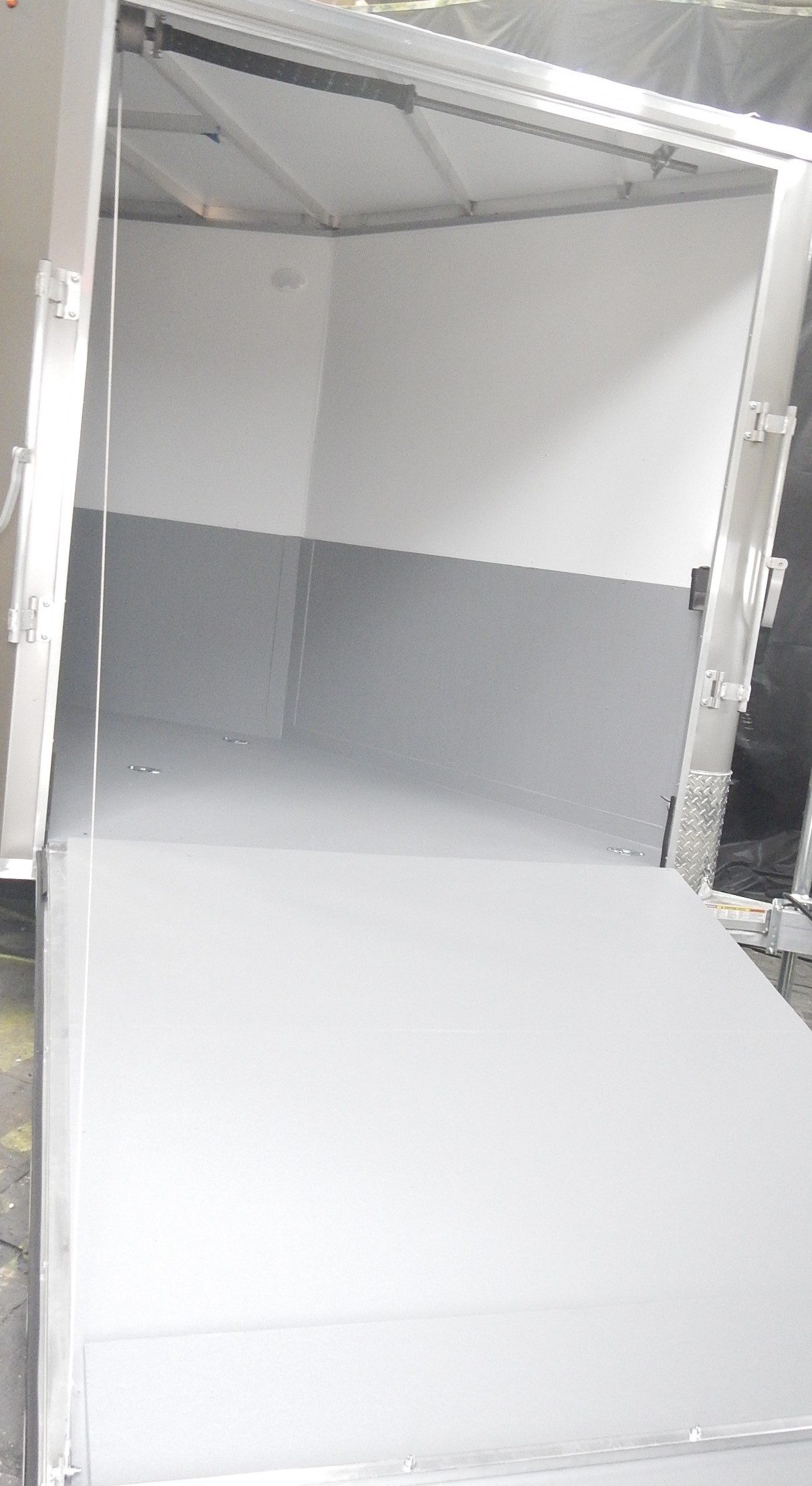 Finished camper waterproofing job ready for seasonal storage